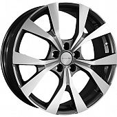 Khomen KHW 1906 7x19 5*114.3 ET45 DIA60.1 Gray-FP Литой