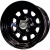 IKON MG42 8x16 5*139.7 ET-38 DIA110.1 Black Matt Штампованный