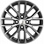 Khomen KHW 1506 6x15 4*100 ET46 DIA54.1 Gray-FP Литой