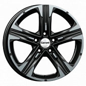 Carwel Алтор 7x17 5*114.3 ET48 DIA67.1 BL Литой