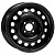 ТЗСК Lada Largus 6x15 4*100 ET50 DIA60.1 Black Штампованный