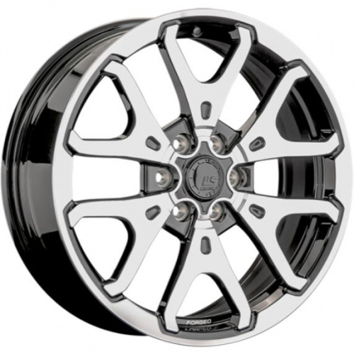 LS Forged FG20 7.5x18 6*114.3 ET46 DIA67.1 BKF Кованый
