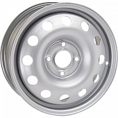 Trebl 7255 P 6x15 4*108 ET47.5 DIA63.3 Silver Штампованный