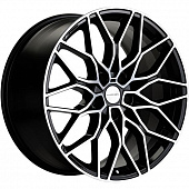 Khomen KHW 1902 8.5x19 5*114.3 ET30 DIA67.1 Black-FP Литой
