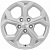 Khomen KHW 1606 6.5x16 5*114.3 ET50 DIA67.1 F-Silver Литой