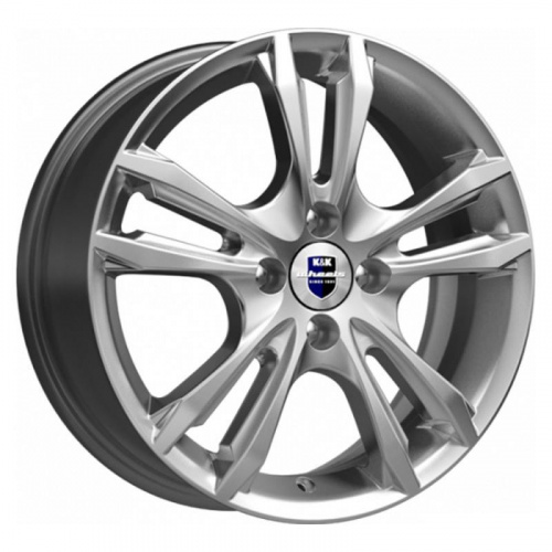 K&K Samara 6x16 4*100 ET41 DIA60.1 Сильвер Литой