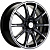 Khomen KHW 1707 6.5x17 4*100 ET50 DIA60.1 Black-FP Литой