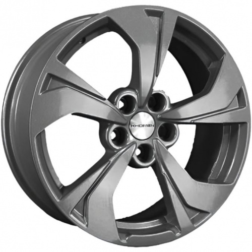 Khomen KHW 1724 7x17 5*114.3 ET37 DIA66.6 Gray Литой