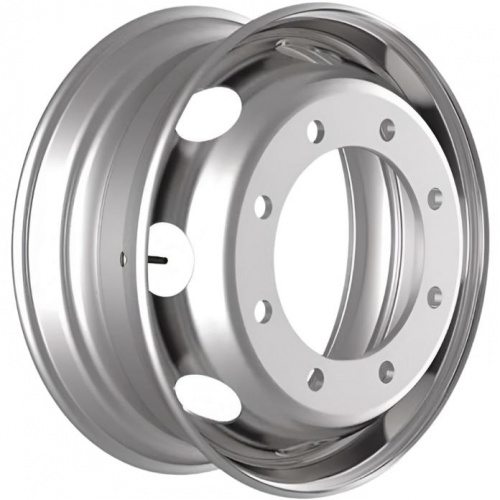 Asterro 8/275/221/140 7.5x19.5 8*275 ET140 DIA221 Silver Штампованный