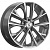 Скад KP012 7x18 5*114.3 ET33 DIA67.1 Diamond gloss graphite Литой