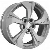 Khomen KHW 1724 7x17 5*108 ET36 DIA65.1 F-Silver Литой