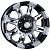 LS 954 9x18 6*139.7 ET25 DIA106.1 BKF Литой