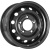 ТЗСК Chevrolet Niva 6x15 5*139.7 ET40 DIA98.6 Black Штампованный