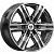 K&K R8 7.5x17 6*139.7 ET30 DIA106.1 Алмаз черный Литой