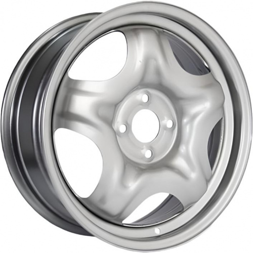 ТЗСК Renault Sandero Stepway 6.5x16 4*100 ET37 DIA60.1 Silver Штампованный
