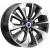 K&K Авиор 7x17 5*108 ET40 DIA65.1 Алмаз черный Литой