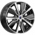 K&K Гамбит 6.5x16 5*114.3 ET50 DIA60.1 Алмаз черный Литой