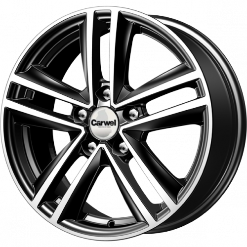 Carwel Неро 6.5x16 5*112 ET46 DIA57.1 AB Литой