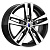 K&K Rassvet 6.5x16 5*100 ET38 DIA67.1 Алмаз черный SK Литой