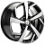 Khomen KHW 1712 7x17 5*114.3 ET45 DIA66.1 Black-FP Литой