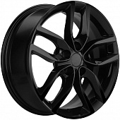 Carwel Кутыр 6.5x17 5*114.3 ET45 DIA54.1 BL Литой