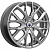 K&K Лилиом 6x16 4*100 ET45 DIA67.1 Дарк платинум Литой