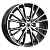 K&K Меандр 6x15 4*100 ET50 DIA60.1 Алмаз черный SK Литой