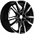 Khomen KHW 1905 7.5x19 5*108 ET36 DIA65.1 Black-FP Литой