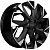 Khomen KHW 1508 6x15 4*100 ET45 DIA56.6 Black-FP Литой