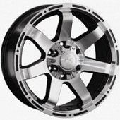 LS 1289 7.5x17 6*139.7 ET25 DIA106.1 BKL Литой