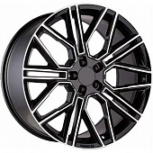 Khomen KHW 2101 9.5x21 5*112 ET36 DIA66.6 Black-FP Литой