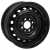 Eurodisk 64A48R 6x15 4*100 ET48 DIA54.1 Black Штампованный