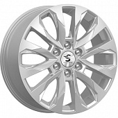 Скад КР007 8x20 6*139.7 ET38 DIA67.1 Elite silver Литой