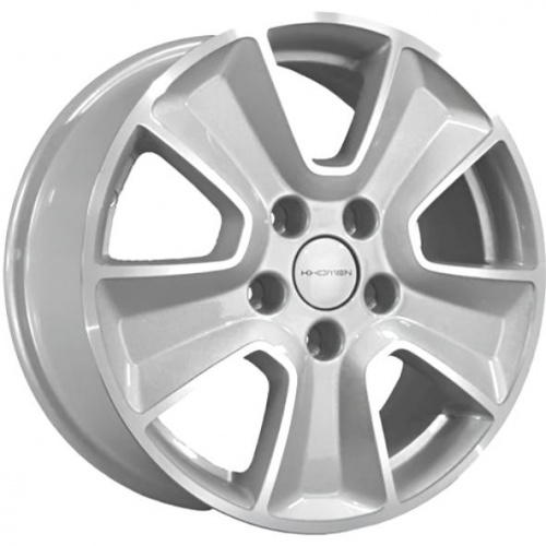 Khomen KHW 1601 6.5x16 5*114.3 ET43 DIA67.1 F-Silver-FP Литой