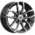 K&K Фрост 6.5x15 5*114.3 ET43 DIA66.1 Алмаз черный Литой