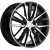Khomen KHW 1807 8x18 5*112 ET39 DIA66.6 Black-FP Литой
