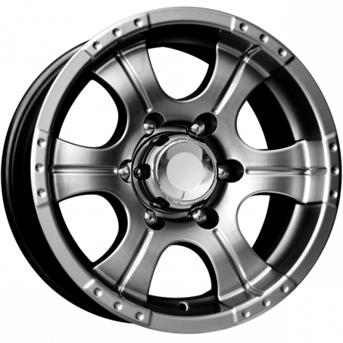 K&K Байконур 7x15 6*139.7 ET20 DIA110.1 Дарк платинум Литой