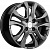 Khomen KHW 1503 6x15 4*100 ET50 DIA60.1 Gray Литой