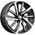 K&K KC1111 7x18 5*108 ET38 DIA54.1 Алмаз черный Литой