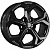 Khomen KHW 1606 6.5x16 5*114.3 ET46 DIA67.1 Black Литой