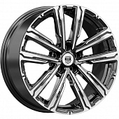 K&K Аламер 7.5x18 5*112 ET43 DIA57.1 Алмаз черный Литой