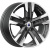 K&K Висмут 7x16 5*100 ET45 DIA67.1 Алмаз черный Литой