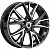 K&K Кайлас 6.5x18 5*108 ET33 DIA60.1 Алмаз черный Литой