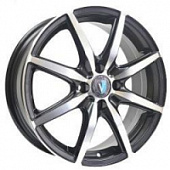 Venti 1615 6.5x16 5*108 ET45 DIA60.1 BL Литой