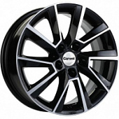 Carwel Иманта 6x16 5*100 ET45 DIA54.1 BL Литой