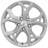 Khomen KHW 1702 7x17 5*114.3 ET37 DIA66.6 F-Silver Литой