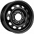 Magnetto 16025 6.5x16 5*139.7 ET40 DIA109 Black Штампованный