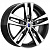 K&K Rassvet 6.5x16 5*114.3 ET50 DIA66.1 Алмаз черный Литой