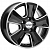 Khomen KHW 1601 6.5x16 5*114.3 ET50 DIA67.1 Black-FP Литой