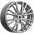 K&K Меандр 6x15 4*100 ET40 DIA67.1 Дарк платинум Литой